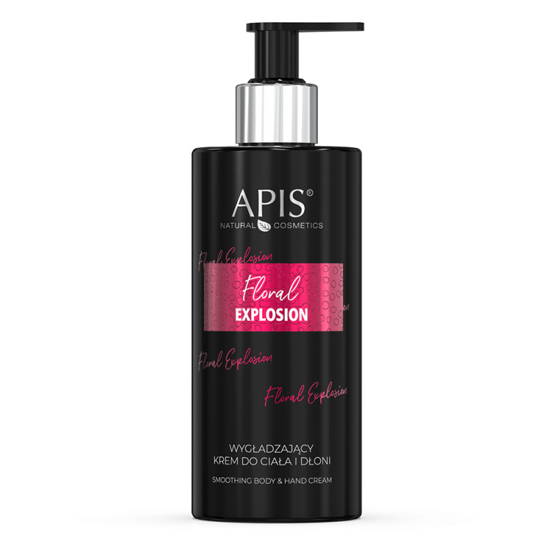 APIS FLORAL EXPLOSION - Wygładzający krem do ciała i dłoni 300 ml