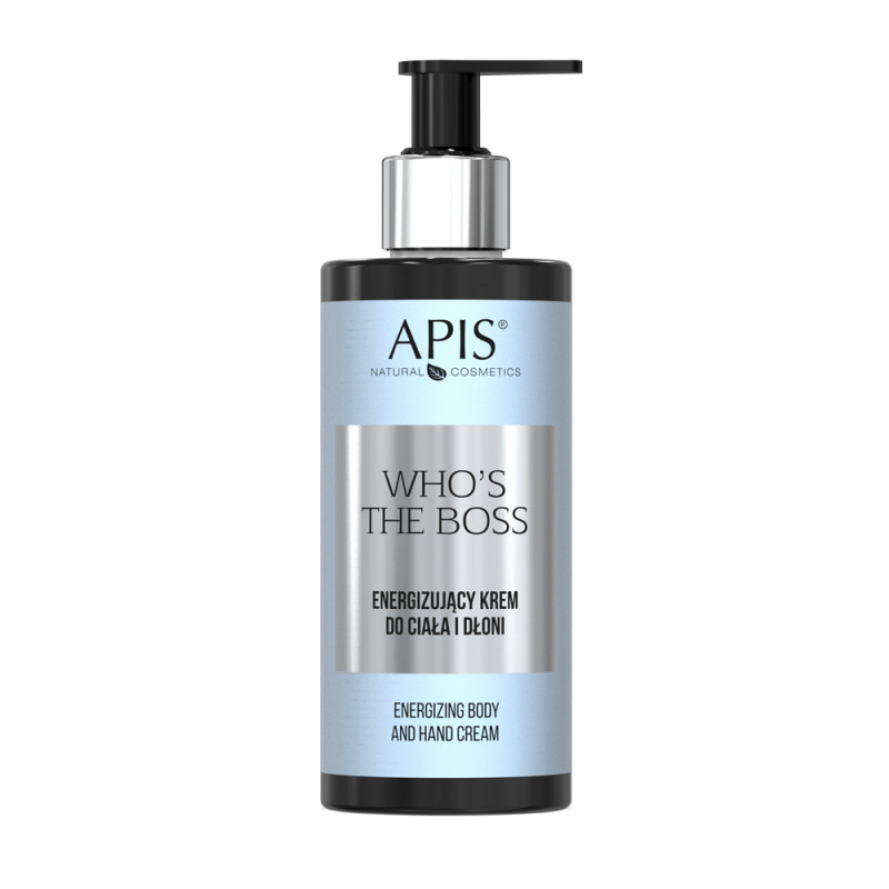 APIS WHO'S THE BOSS - Energizujący krem do ciała i dłoni 300ml
