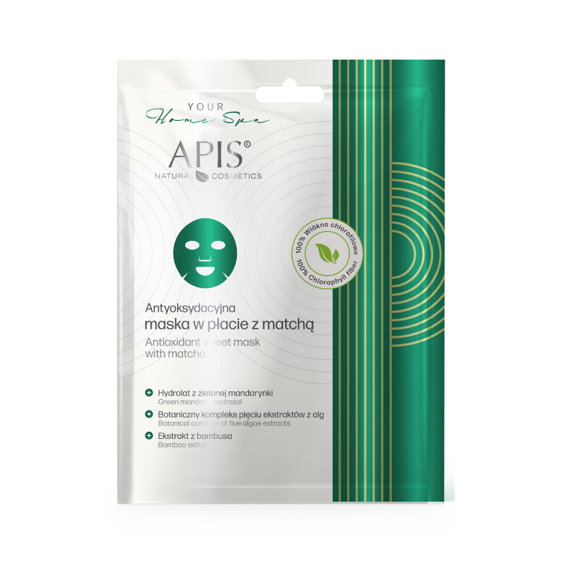 APIS MASKA W PŁACIE - Antyoksydacyjna z matchą / 20 g